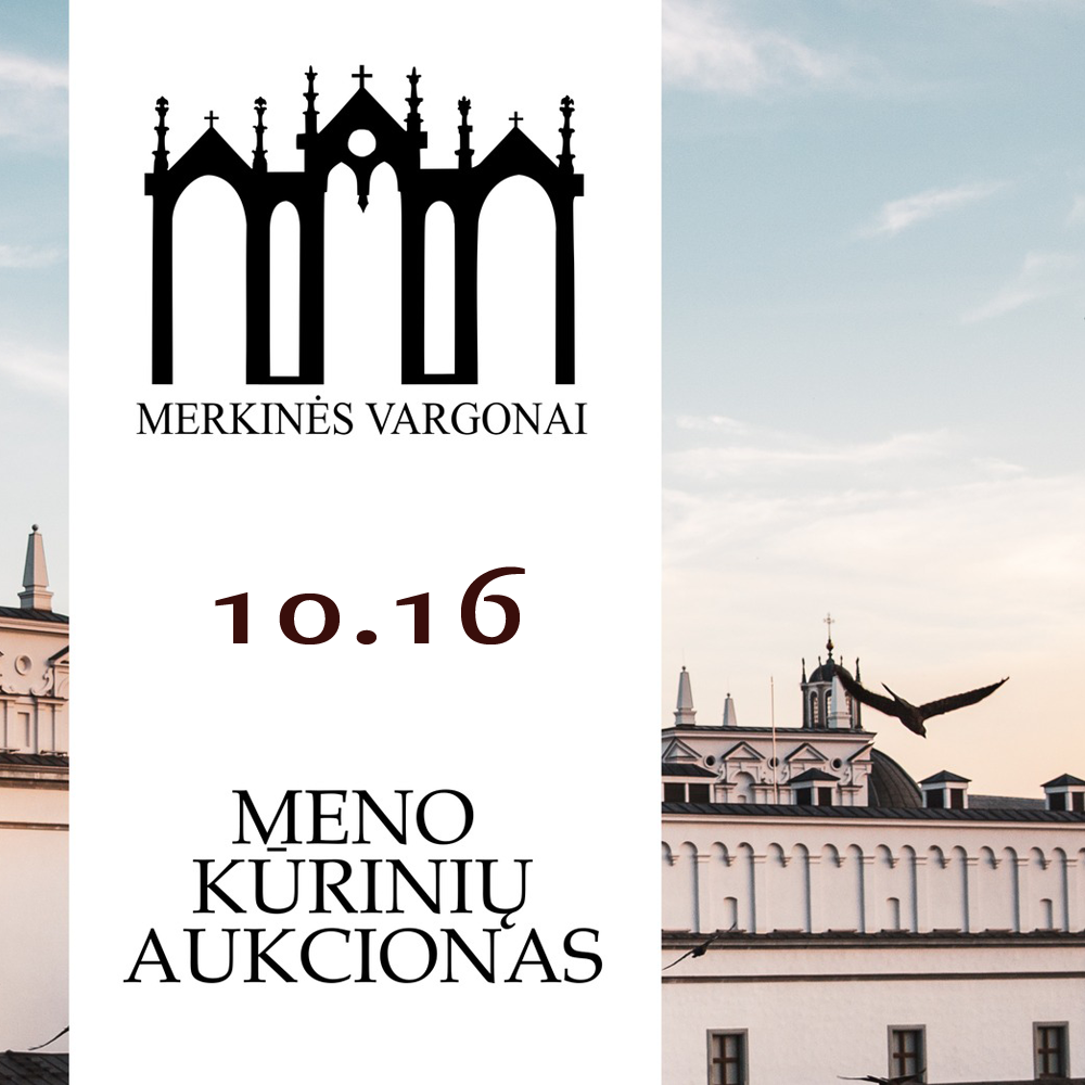 Labdaringas meno kūrinių aukcionas Merkinės vargonų atnaujimui
